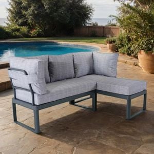 OUTLIV. Pandora Ecklounge Aluminium/Polyester