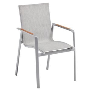 Kettler Diamond Stapelsessel Aluminium/Outdoorgewebe