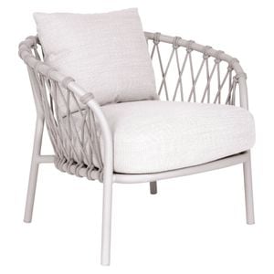 Stern Klea Loungesessel Aluminium/Rope/Outdoorstoff