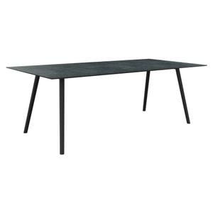 Stern Interno Gartentisch Aluminium Rundrohr/Silverstar 2.0