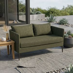 Stern Marta Diningsofa Aluminium/Sunbrella
