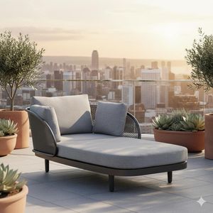 Sieger Samoa Daybed Aluminium/Sunproof