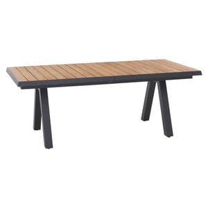 Siena Garden Tirana Ausziehtisch Aluminium/Teak