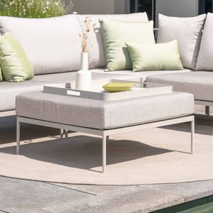 Stern Coco Loungehocker Aluminium/Outdoorstoff