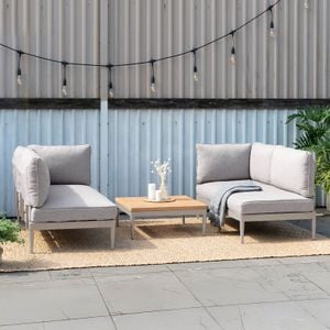LifestyleGarden Topaz Loungeset Aluminium/Olefin