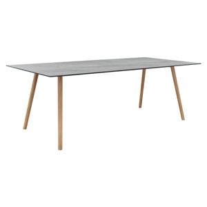 Stern Interno Gartentisch 200x100cm Teak/Silverstar 2.0
