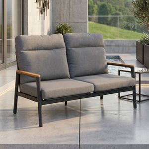 Siena Garden Cortina Gartenloungesofa verstellbar Aluminium/Rope/Polypropylen