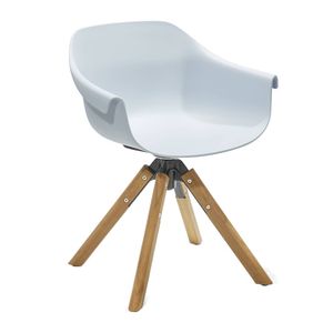 Musterring Stockholm Gartensessel drehbar Teak/Kunststoff