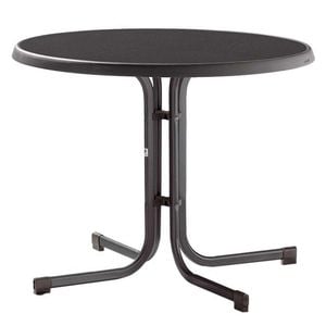 Sieger Boulevard Klapptisch Ø86 cm Stahl/Mecalit