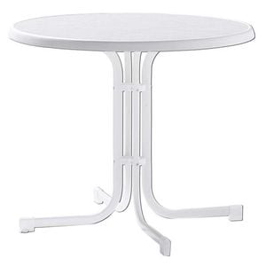 Sieger Boulevard Klapptisch Ø86 cm Stahl/Mecalit