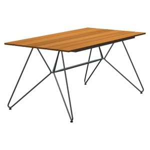 HOUE Sketch Gartentisch Stahl/Bambus
