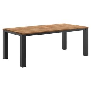 OUTLIV. Atlanta Gartentisch Aluminium/Teak