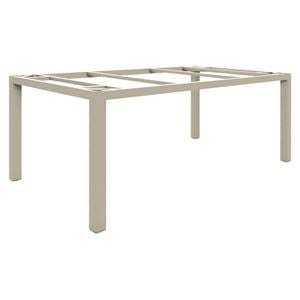 Zebra Alus Gartentisch-Gestell Aluminium