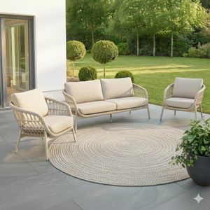 LC Garden Bari Loungeset Aluminium/Rope/Olefin