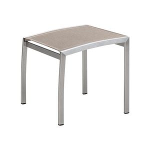 OUTLIV. Oviedo Gartenhocker Edelstahl/Textilene