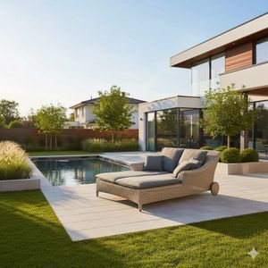 4Seasons Valentine Doppelliege Geflecht/Olefin