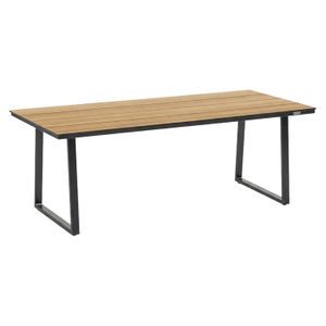Kettler Skate Low Dining Gartentisch Aluminium/HPL