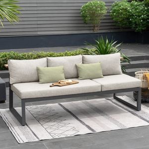 LifestyleGarden Palau Diningsofa Aluminium/Olefin