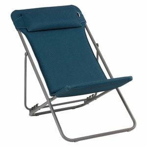 Lafuma Maxi Transat+ Liegestuhl Stahl/BeComfort