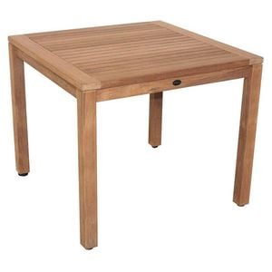 Zebra Bali Gartentisch 90x90 cm Teak