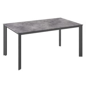 Kettler Edge Gartentisch 140x70cm Aluminium/HPL