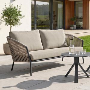 Stern Cliff Gartenloungesofa Aluminium/Rope/Polyacryl