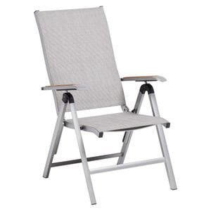 Kettler Diamond Klappsessel verstellbar Aluminium/Outdoorgewebe