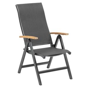 Kettler Sleek Klappsessel Aluminium/Outdoorgewebe