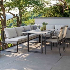 Stern Tammo Dininglounge Aluminium/Rope/Sunbrella