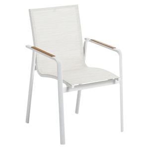Kettler Diamond Stapelsessel Aluminium/Outdoorgewebe