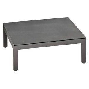 OUTLIV. Leonie Loungetisch 80x66cm Aluminium/Keramik