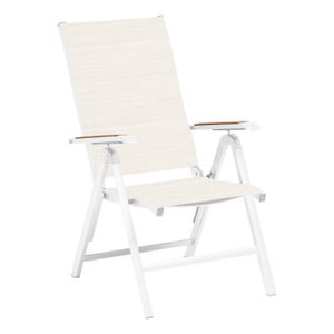 Kettler Diamond Klappsessel verstellbar Aluminium/Outdoorgewebe