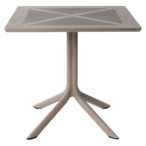 Nardi ClipX 80 Gartentisch 80x80cm Kunststoff/DurelTop