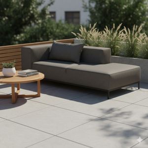 Stern Taavi Eck-/Endmodul Aluminium/Outdoorstoff
