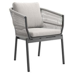 OUTLIV. Alicante Gartensessel Aluminium mit Sitz- und Rückenkissen