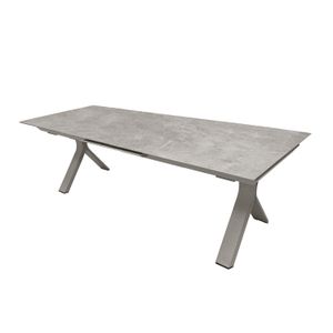 LC Garden Bari Ausziehtisch Aluminium/Sinterstone