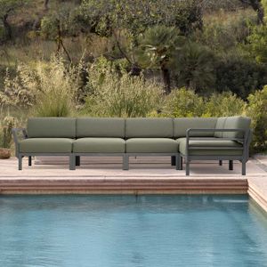 Nardi Maximo Ecklounge Kunststoff/Sunbrella