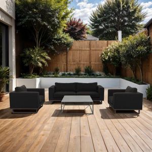 OUTLIV. Miami Loungeset Aluminium/Sunbrella