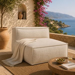 ROOLF Living Silky Loungesessel Polypropylen/Chenille