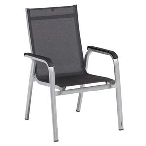Kettler Basic+ Premium Stapelsessel Aluminium/Textilene