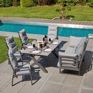 LC Garden Bondino Gartenmöbel-Set Tisch 200/260x100cm