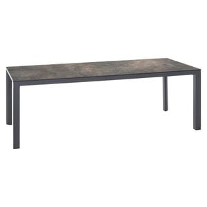 Siena Garden Silva Gartentisch Aluminium/HPL