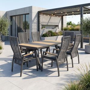 LC Garden Diwo Gartenmöbel-Set Tisch 167x90,5cm