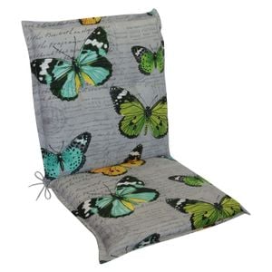 KETTtex Florence Gartenstuhlauflage Niedriglehner 50x102cm Baumwolle