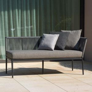 LifestyleGarden Topaz Diningsofa Aluminium/Rope/Olefin