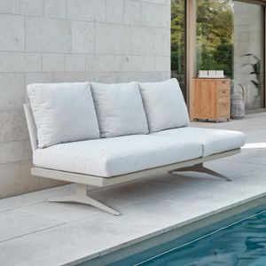 Stern Enya Diningsofa verstellbar Aluminium/Rope/Outdoorstoff