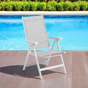 Kettler Basic Plus Klappsessel Aluminium/Outdoorgewebe