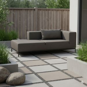Stern Taavi Gartenloungesofa Aluminium/Polyacryl