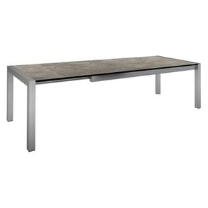 Stern Ausziehtisch 214/294x100cm Edelstahl/Silverstar