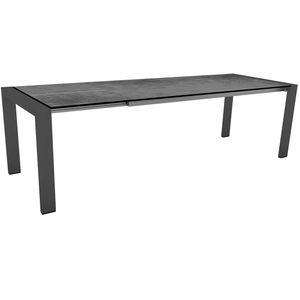 Stern Select Ausziehtisch 200/260x90 cm Aluminium/Silverstar